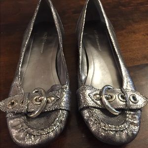 Bcbgeneration metallic flats size 8 1/2